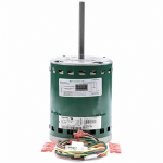 EM Blower Motor, 3/4 hp, 1075 rpm, 5-Speed, CCW/CW, 115V